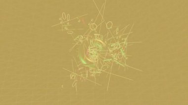 Yaratıcı video düzenleme film tasarımı için benzersiz hareket grafikleri biçimi giriş hareketi video pro