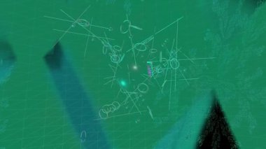 Elektronik veri görüntüleme ve modern siber hareket grafikleri için dijital geleceksel teknoloji dokusu