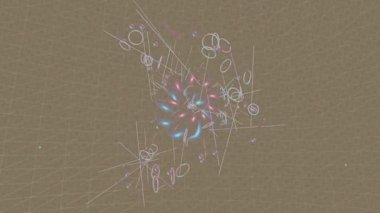 Yüksek hızlı eylem girişi ve modern dijital hareket tasarımı için dinamik enerji akışı arkaplanı