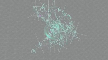 Elektronik veri görüntüleme ve modern siber hareket grafikleri için dijital geleceksel teknoloji dokusu