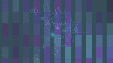 Organik desenli yüzey giriş stili video film sanatı ile soyut arkaplan tasarımı