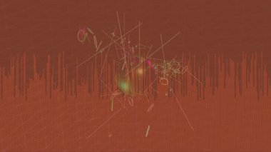 Estetik doku arka plan tasarımı. Motivasyon grafikleri ile birlikte.