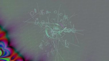 Yaratıcı video düzenleme film arkaplan tasarımı için minimalist organik hareket grafikleri