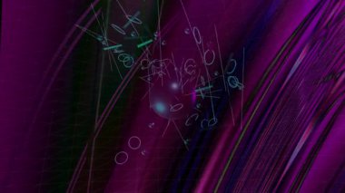 Elektronik veri görüntüleme ve modern siber hareket grafikleri için dijital geleceksel teknoloji dokusu