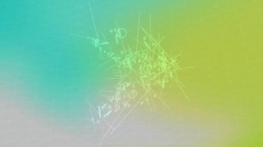 Yüksek hızlı eylem girişi ve modern dijital hareket tasarımı için dinamik enerji akışı arkaplanı