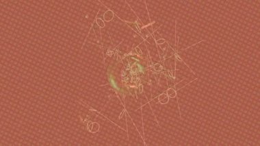 Organik desenli yüzey giriş stili video film sanatı ile soyut arkaplan tasarımı