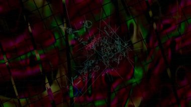 Yaratıcı video düzenleme film tasarımı için benzersiz hareket grafikleri biçimi giriş hareketi video pro