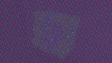 Teknoloji tasarımı için fütüristik şekillere ve dijital hareket grafiklerine sahip Geometrik yapı arkaplanı