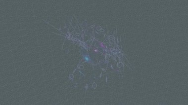 Sanatsal sunum ve yaratıcı film örtüsü için soyut hareket ile pürüzsüz sıvı animasyonu