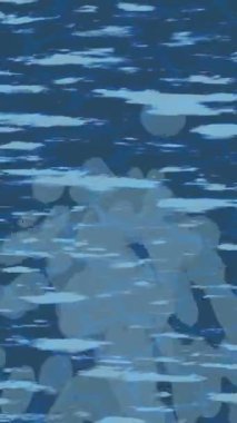 Benzersiz video giriş tasarımı projeleri için detaylı yüzey kalıbı film animasyon stili grafik girişi