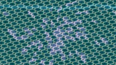 Benzersiz hareket grafikleri tasarım sanatına sahip yaratıcı film üretimi için özet bir arkaplan