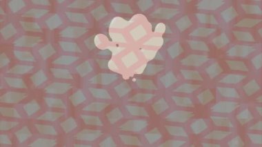 Lüks hareket projeleri için soyut tasarım stili animasyonu olan üst düzey dijital doku