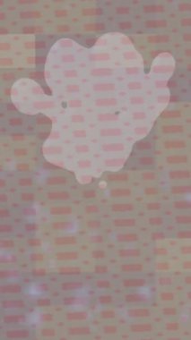 Benzersiz hareket dokusu tasarım sanatı ile profesyonel video düzenleme için modern soyut grafikler