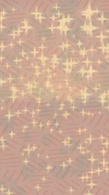 Benzersiz dijital animasyon tarzı grafikleri olan yaratıcı ortam tasarımı için yenilikçi hareket dokusu