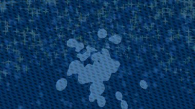 Benzersiz video giriş tasarımı projeleri için detaylı yüzey kalıbı film animasyon stili grafik girişi