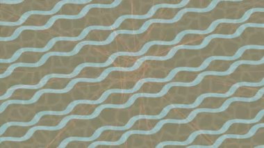 Lüks hareket projeleri için soyut tasarım stili animasyonu olan üst düzey dijital doku