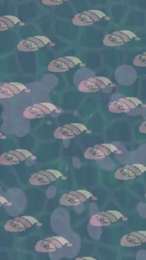 Yaratıcı video düzenleme film arkaplan tasarımı için minimalist organik hareket grafikleri