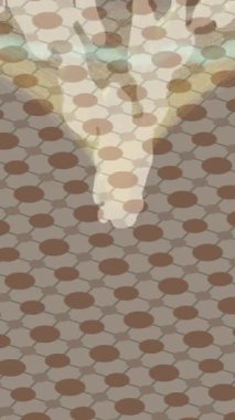 Soyut hareket desenli fütüristik video üretimi için dinamik dijital arkaplan