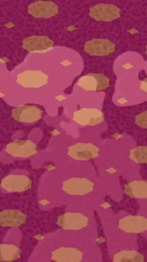 Dijital doku yüzey tasarım biçimi ile modern video animasyonu için gelişmiş hareket grafikleri