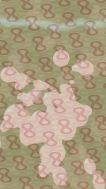 Benzersiz dijital animasyon tarzı grafikleri olan yaratıcı ortam tasarımı için yenilikçi hareket dokusu