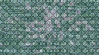 Organik desenli yüzey giriş stili video film sanatı ile soyut arkaplan tasarımı