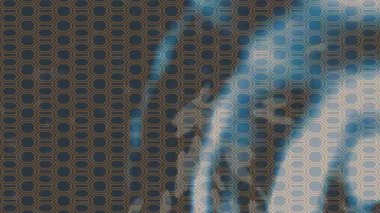 Lüks hareket projeleri için soyut tasarım stili animasyonu olan üst düzey dijital doku