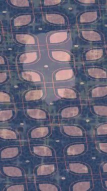 Dijital doku yüzey tasarım biçimi ile modern video animasyonu için gelişmiş hareket grafikleri