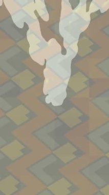 Benzersiz hareket grafikleri tasarım sanatına sahip yaratıcı film üretimi için özet bir arkaplan