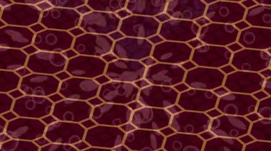 Benzersiz dijital animasyon tarzı grafikleri olan yaratıcı ortam tasarımı için yenilikçi hareket dokusu