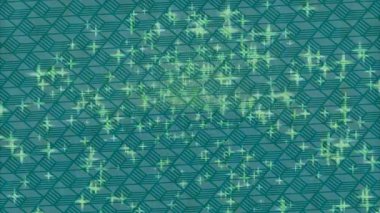 Benzersiz dijital animasyon tarzı grafikleri olan yaratıcı ortam tasarımı için yenilikçi hareket dokusu