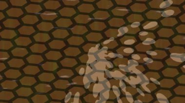 Benzersiz hareket grafikleri tasarım sanatına sahip yaratıcı film üretimi için özet bir arkaplan