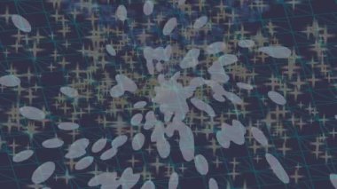 Yaratıcı video düzenleme film arkaplan tasarımı için minimalist organik hareket grafikleri