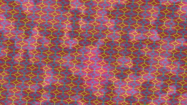 Soyut hareket desenli fütüristik video üretimi için dinamik dijital arkaplan