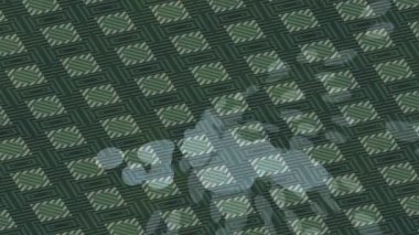 Benzersiz hareket grafikleri tasarım sanatına sahip yaratıcı film üretimi için özet bir arkaplan