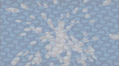 Organik desenli yüzey giriş stili video film sanatı ile soyut arkaplan tasarımı