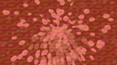 Benzersiz dijital animasyon tarzı grafikleri olan yaratıcı ortam tasarımı için yenilikçi hareket dokusu