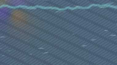 Benzersiz dijital animasyon tarzı grafikleri olan yaratıcı ortam tasarımı için yenilikçi hareket dokusu