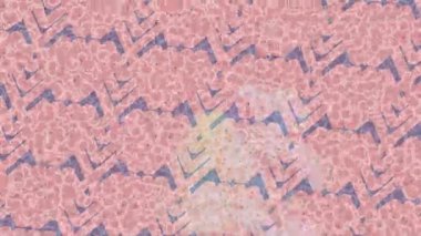 Dijital doku yüzey tasarım biçimi ile modern video animasyonu için gelişmiş hareket grafikleri