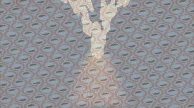 Lüks hareket tasarımı üst düzey video projeleri ve dijital sanat için zarif, pürüzsüz bir dokusu var.