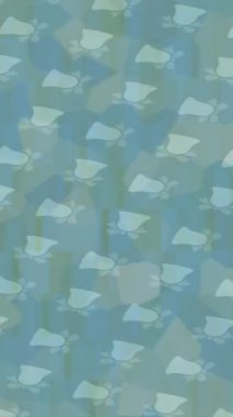 Benzersiz video giriş tasarımı projeleri için detaylı yüzey kalıbı film animasyon stili grafik girişi