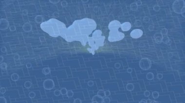 Profesyonel video projeleri sanat tarzı için organik hareketli arkaplan tasarımı