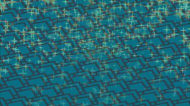 Soyut hareket desenli fütüristik video üretimi için dinamik dijital arkaplan