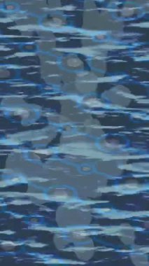 Lüks hareket projeleri için soyut tasarım stili animasyonu olan üst düzey dijital doku