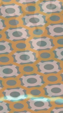 Benzersiz dijital animasyon tarzı grafikleri olan yaratıcı ortam tasarımı için yenilikçi hareket dokusu