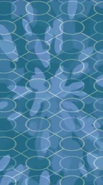 Dijital doku yüzey tasarım biçimi ile modern video animasyonu için gelişmiş hareket grafikleri