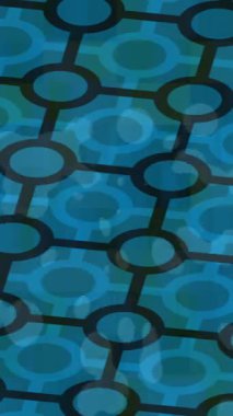 Lüks hareket projeleri için soyut tasarım stili animasyonu olan üst düzey dijital doku