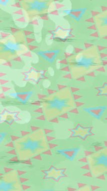 Benzersiz hareket grafikleri tasarım sanatına sahip yaratıcı film üretimi için özet bir arkaplan