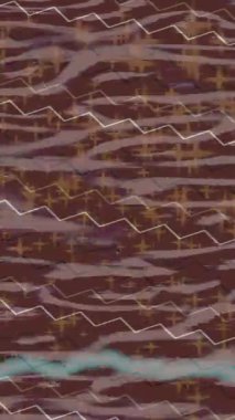 Organik desenli yüzey giriş stili video film sanatı ile soyut arkaplan tasarımı