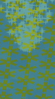 Benzersiz dijital animasyon tarzı grafikleri olan yaratıcı ortam tasarımı için yenilikçi hareket dokusu