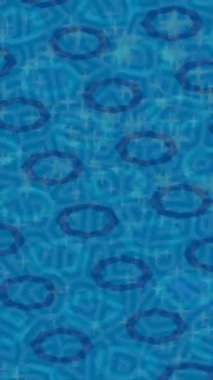 Lüks hareket projeleri için soyut tasarım stili animasyonu olan üst düzey dijital doku